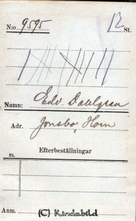 Edv. Dahlgren  Jonsbo  Horn
Edv. Dahlgren  Jonsbo  Horn
Nyckelord: Dahlgren Jonsbo
