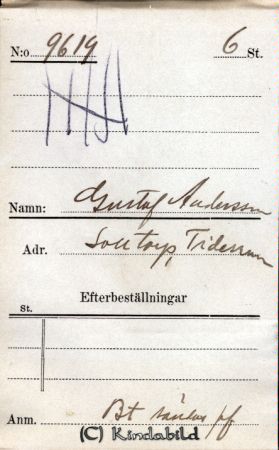 Gustaf Andersson  Solltorp   Tidersrum
Gustaf Andersson  Solltorp   Tidersrum
Nyckelord: Andersson Solltorp