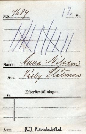 Anna Nilsson  Väsby  Slätmon
Anna Nilsson  Väsby  Slätmon
Nyckelord: Nilsson Väsby