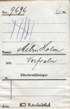 Albin Holm  Verfveln
Albin Holm  Verfveln
Nyckelord: Holm Verfveln
