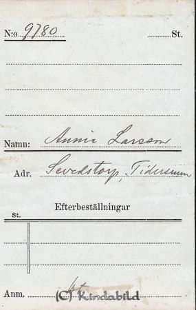 Annie Larsson  Sevedstorp  Tidersrum
Annie Larsson  Sevedstorp  Tidersrum
Nyckelord: Larsson Sevedstorp
