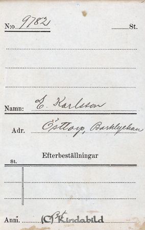E Karlsson  Östtorp  Barklyckan
E Karlsson  Östtorp  Barklyckan

