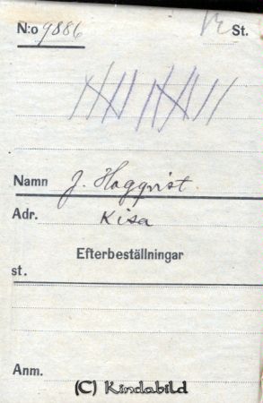 J Hagqvist  Kisa
J Hagqvist  Kisa
Nyckelord: Hagqvist Kisa