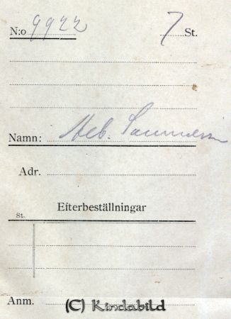 Alb  Samuelsson
Alb  Samuelsson
Nyckelord: Alb Samuelsson