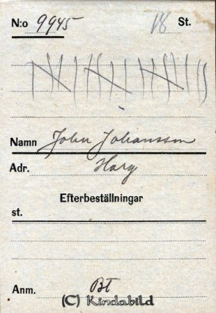 John Johansson  Harg
John Johansson  Harg
Nyckelord: Johansson Harg