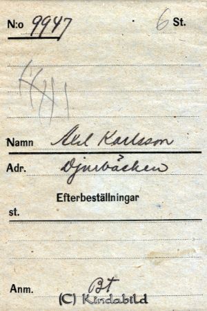 Axel Karlsson  Djurbäcken
Axel Karlsson  Djurbäcken
Nyckelord: Karlsson Djurbäcken