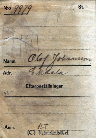 Olof Johansson Ekdala
Olof Johansson Ekdala
Nyckelord: Johansson Ekdala