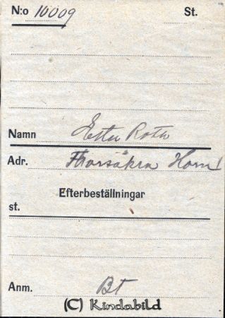 Ester Roth  Torsåkra  Horn
Ester Roth  Torsåkra  Horn
Nyckelord: Roth Torsåkra