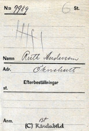 Ruth Andersson  Öknehult
Ruth Andersson  Öknehult
Nyckelord: Andersson Öknehult