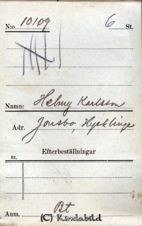 Helny Karlsson  Jonsbo  Hycklinge
Helny Karlsson  Jonsbo  Hycklinge
Nyckelord: Karlsson Jonsbo