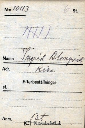 Ingrid Blomqvist  Kisa
Ingrid Blomqvist  Kisa
Nyckelord: Ingrid Blomqvist