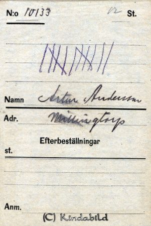 Artur Andersson  Millingtorp
Artur Andersson  Millingtorp
Nyckelord: Andersson Millingtorp