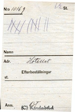 Hotellet
Hotellet
Nyckelord: Hotellet