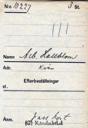 Alb Hallblom  Kisa
Alb Hallblom  Kisa
Nyckelord: Hallblom Kisa