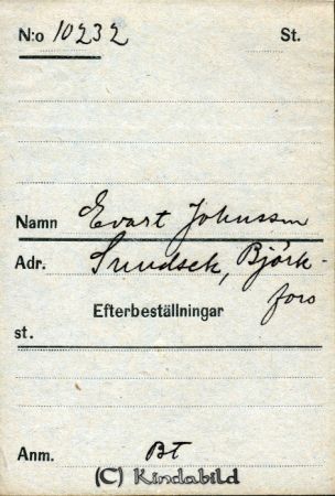 Evert Jonsson  Sundsek  Björkfors
Evert Jonsson  Sundsek  Björkfors
Nyckelord: Jonsson Sundsek