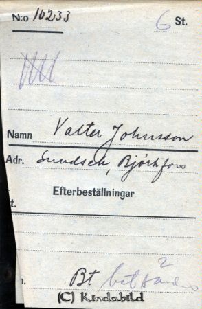Valter Jonsson  Sundsek  Björkfors
Valter Jonsson  Sundsek  Björkfors
Nyckelord: Jonsson Sundsek