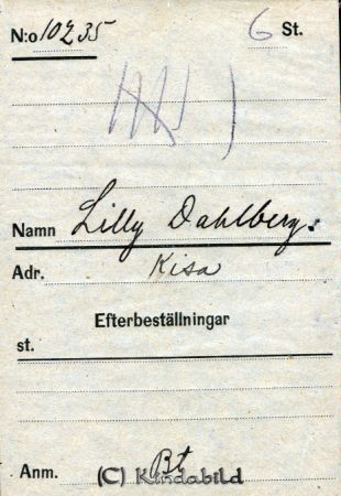 Lilly Dahlberg  Kisa
Lilly Dahlberg  Kisa
Nyckelord: Lilly Dahlberg