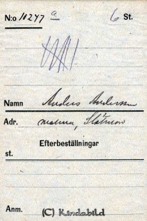 Anders Andersson  Malma Slätmon
Anders Andersson  Malma Slätmon
Nyckelord: Andersson Malma