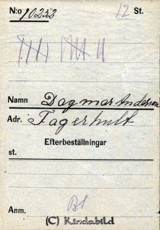 Dagmar Andersson  Fagerhult
Dagmar Andersson  Fagerhult
Nyckelord: Andersson Fagerhult