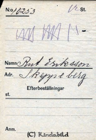 Rut Eriksson  Skeppeberg
Rut Eriksson  Skeppeberg
Nyckelord: Eriksson Skeppeberg