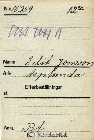 Edit Jonsson  Asplunda
Edit Jonsson  Asplunda
Nyckelord: Jonsson Asplunda