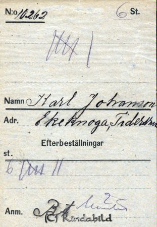 Karl Johansson  Ekeknoga  Tidersrum
Karl Johansson  Ekeknoga  Tidersrum
Nyckelord: Johansson Ekeknoga