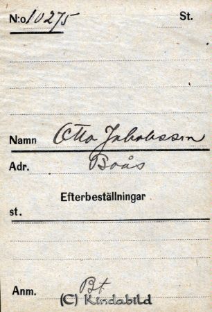 Otto Jakobsson  Boås
Otto Jakobsson  Boås  
Nyckelord: Jakobsson Boås