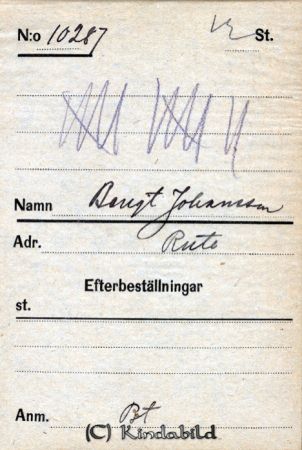 Bengt Johansson  Rute
Bengt Johansson  Rute
Nyckelord: Johansson Rute