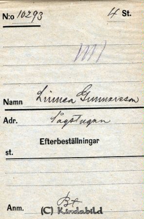 Linnea Gunnarsson  Sågstugan
Linnea Gunnarsson  Sågstugan
Nyckelord: Gunnarsson Sågstugan
