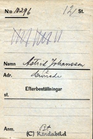 Astrid Johansson  Grönede
Astrid Johansson  Grönede
Nyckelord: Johansson Grönede