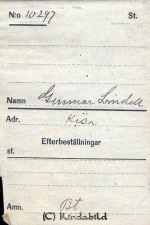 Gunnar Lindell Kisa
Nyckelord: Gunnar Lindell
