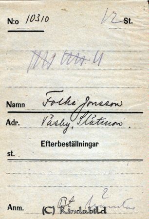 Folke Jonsson Väsby  Slätmon
Folke Jonsson Väsby  Slätmon
Nyckelord: Folke Jonsson Väsby Slätmon