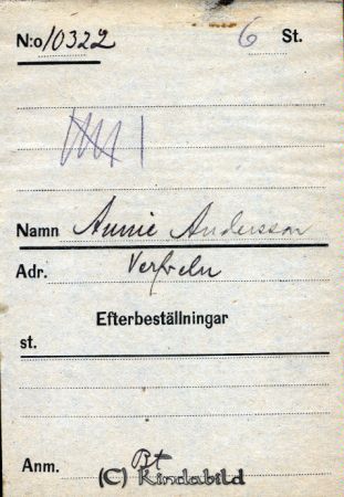 Annie Andersson - Verfveln
Annie Andersson - Verfveln
Nyckelord: Andersson - Verfveln