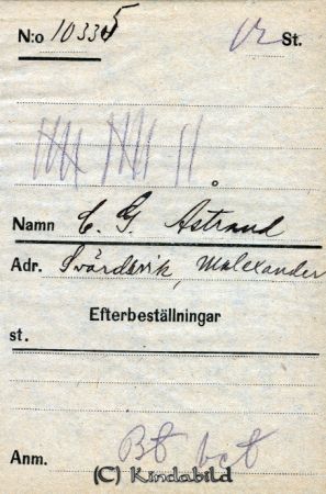 C G Åstrand  Svärdsvik  Malexander
C G Åstrand  Svärdsvik  Malexander
Nyckelord: Åstrand Svärdsvik