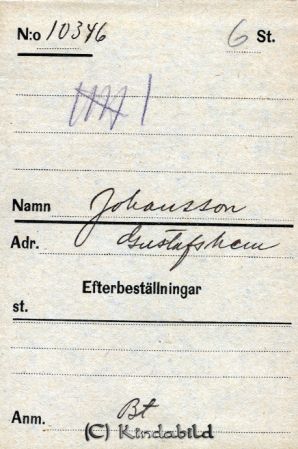 Johansson  Gustafshem
Johansson  Gustafshem
Nyckelord: Johansson Gustafshem