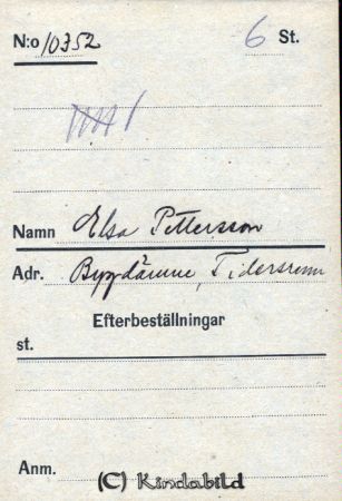 Elsa Pettersson  Bygdämne Tidersrum
Elsa Pettersson  Bygdämne Tidersrum
Nyckelord: Pettersson Bygdämne