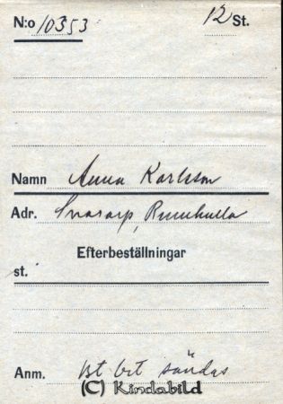 Anna Karlsson   Snararp  Rumskulla
Anna Karlsson   Snararp  Rumskulla
Nyckelord: Karlsson Snararp