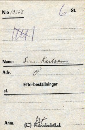 Svea  Karlsson Ö
Svea  Karlsson Ö
Nyckelord: Karlsson