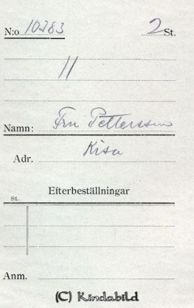 Fru Pettersson  Kisa
Fru Pettersson  Kisa
Nyckelord: Pettersson Kisa