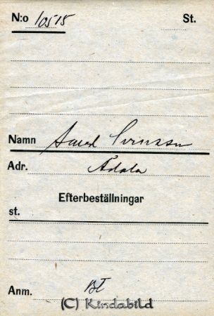  Svensson  Ådala
  Svensson  Ådala
Nyckelord: Svensson Ådala