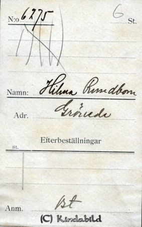 Hilma Rundbom  Grönede
Hilma Rundbom  Grönede

raja
Hilma Rundblom, Grönede 
Källa: smol
Nyckelord: Rundbom Grönede