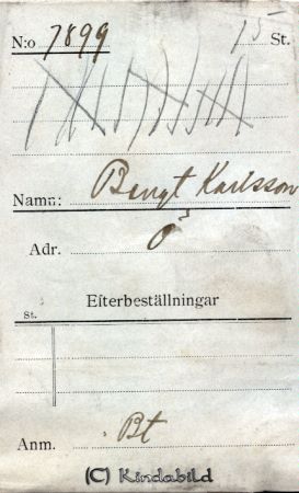 Bengt Karlsson  �?
Bengt Karlsson  �?
Nyckelord: Karlsson �?