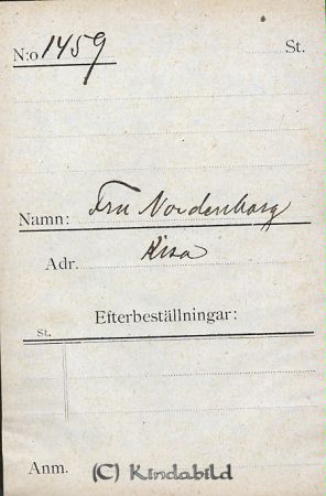 Fru Nordenborg Kisa
Fru Nordenborg Kisa
Nyckelord: Fru Nordenborg