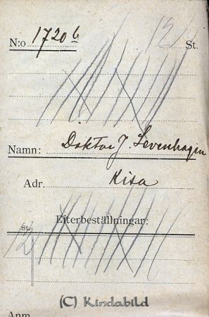 Doktor J Lewenhagen  Kisa
Doktor J Lewenhagen  Kisa
Nyckelord: Doktor Lewenhagen Lewenhagen