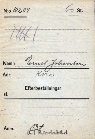 Ernst Johansson  Kisa
Ernst Johansson  Kisa
Nyckelord: Ernst Johansson