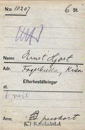 Ernst Hjort  Fagerkulla  Kisa
Ernst Hjort  Fagerkulla  Kisa

raja
Ernst Hjort, Fagerkulla, Kisa  
Källa: smol
Nyckelord: Hjort Fagerkulla