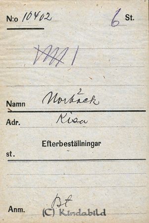 Norbäck  Kisa
Norbäck  Kisa
Nyckelord: Norbäck Kisa
