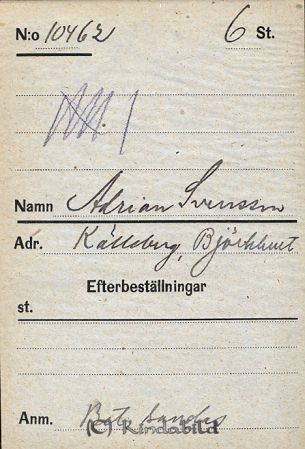 Adrian Svensson  Källeberg  Björkhult
Adrian Svensson  Källeberg  Björkhult
Nyckelord: Svensson Källeberg
