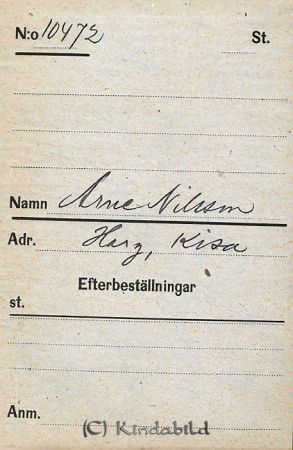 Arne Nilsson  Harg  Kisa
Arne Nilsson  Harg  Kisa
Nyckelord: Nilsson Harg