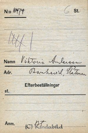 Viktoria Andersson  Bankevid  Slätmon
Viktoria Andersson  Bankevid  Slätmon
Nyckelord: Andersson Bankevid